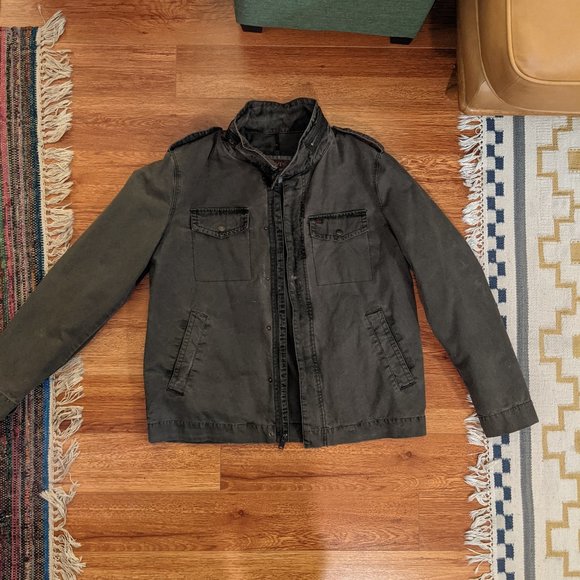 Men's Levi's Washed Cotton Military Jacket